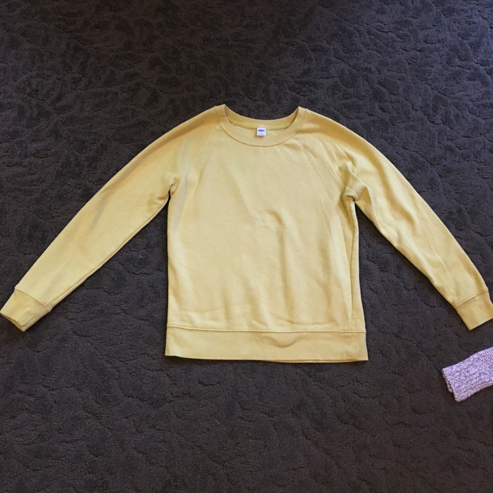 Old Navy Yellow Size XS Sweatshirt